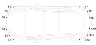 Подиум крепления датчика парктроника Tesla model 3 2020г. 1088444-00-B - Фото 4