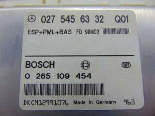 Блок ESP Mercedes CL C215 2002г. A0275456332 - Фото 2