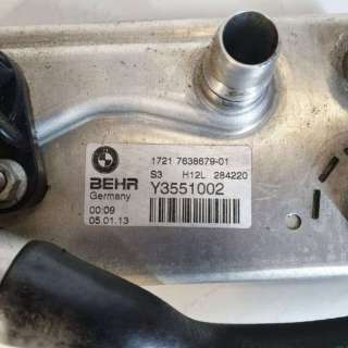 Радиатор масляный BMW 5 F10/F11/GT F07 2012г. 7638679 - Фото 4