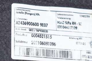Обшивка багажника Mercedes EQA 2021г. A2436900600 , art8194079 - Фото 3
