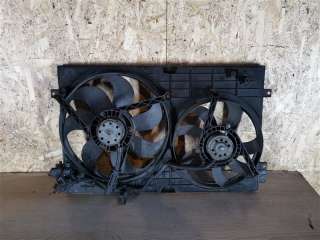 Вентилятор радиатора Skoda Octavia A4 2002г. 1J0121207M - Фото 2