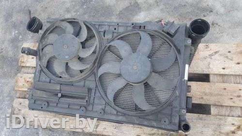 Вентилятор радиатора Volkswagen Caddy 3 2008г.  - Фото 1