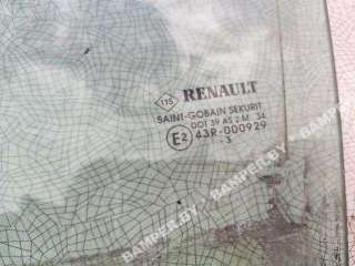 Стекло двери задней левой Renault Laguna 2 2003г.  - Фото 3