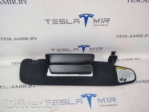 Козырек солнцезащитный правый Tesla model S 2014г. 1050620-02,1143824-86,1050620-04 - Фото 1