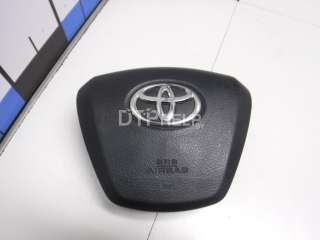Подушка безопасности в рулевое колесо Toyota Avensis 3 2010г. 4513005130C0 - Фото 4