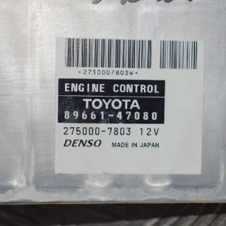 Блок управления двигателем Toyota Prius 2 2004г. 89661-47080 , art207434 - Фото 2