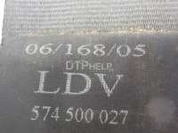Ремень безопасности с пиропатроном LDV Maxus 2006г. 574500029 - Фото 4