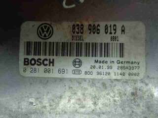Блок управления ДВС Volkswagen Passat B5 1999г. 038906019A - Фото 2