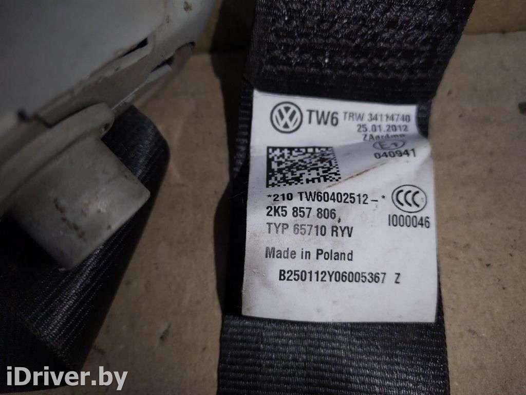 Ремень безопасности передний правый Volkswagen Caddy 3 2011г. 2K5857806  - Фото 2