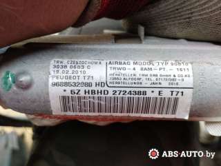 Подушка безопасности боковая (шторка) Peugeot 308 2 2010г. 9688532980, 30380683c, 2724388 - Фото 4
