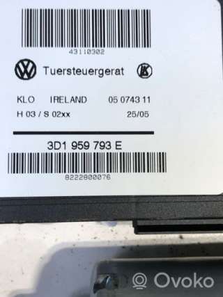 Моторчик стеклоподъемника Volkswagen Touareg 1 2004г. 3d1959793e, 05074211, 43110302 , artAFS12472 - Фото 2