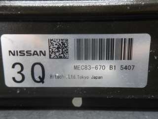 Блок управления ДВС Nissan Titan 2005г. MEC83670B1 - Фото 3