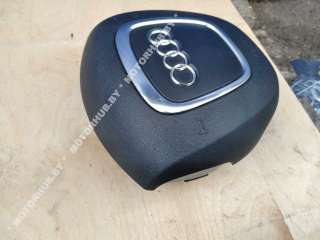 Подушка безопасности водителя Audi A8 D3 (S8) 2006г. 4E0880201BL - Фото 4