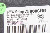 Обшивка багажника BMW X3 G01 2018г. 7452460 , art703381 - Фото 4