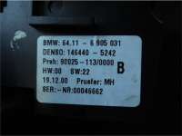 Блок управления печки/климат-контро BMW 5 E39 1997г.  - Фото 2