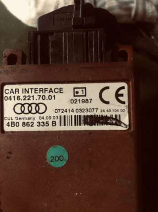 Блок управления телефоном Audi A6 C5 (S6,RS6) 2000г. 4B0862335B - Фото 2