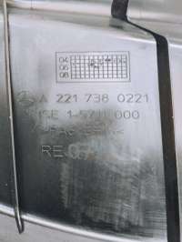 Молдинг (накладка) двери задней правой Mercedes S W221 2006г. A2217380221, IBS15711000 - Фото 3