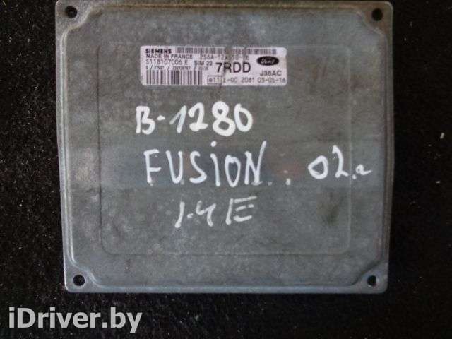 Блок управления ДВС Ford Fusion 1 2002г. 2S6A12A650YE,S118107006E - Фото 1