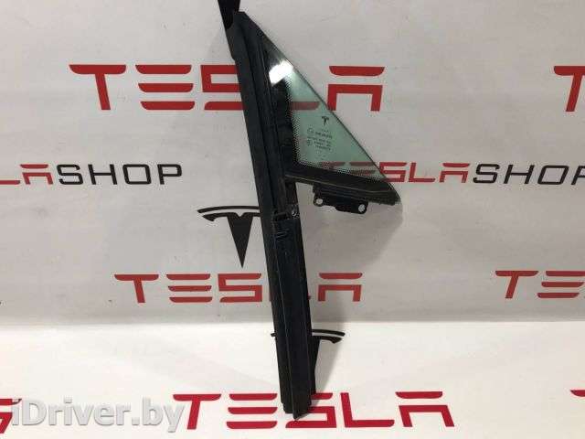 форточка двери передней правой Tesla model S 2013г. 6006544-00-F - Фото 1