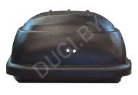 Багажник на крышу Автобокс (250л) FirstBag , цвет черный матовый Chery Exeed LX 2012г.  - Фото 5