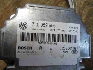 Блок управления подушек безопасности Volkswagen Touareg 1 2008г. 7L0959655 - Фото 3