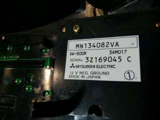 панель магнитолы Mitsubishi Grandis 2004г. MN134082-VA - Фото 4