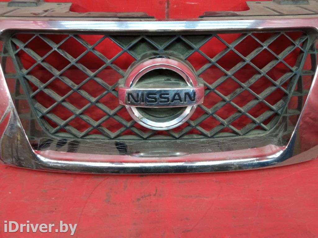 решетка радиатора Nissan Pathfinder 3 2004г. 623105X00A  - Фото 3
