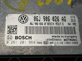 Блок управления двигателем Volkswagen Passat CC 2009г. 06J906026AG,06J906026AF,MED17.5 - Фото 5
