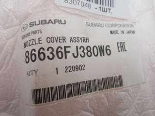 Крышка форсунки омывателя фары Subaru XV 1 2014г. 86636FJ380W6 - Фото 5