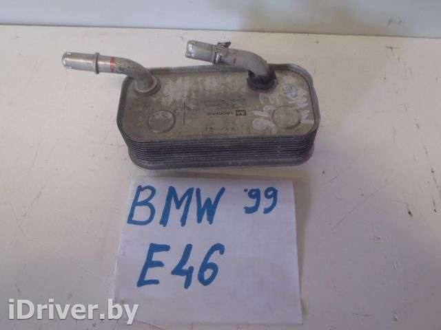 Радиатор масляный BMW 3 E46 1998г.  - Фото 1