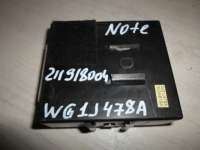  Блок электронный к Nissan Note E11 Арт 00000080816
