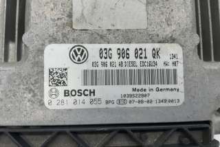 Блок управления двигателем Volkswagen Golf PLUS 1 2006г. 03G906021QK, 0281014055 , art838442 - Фото 2