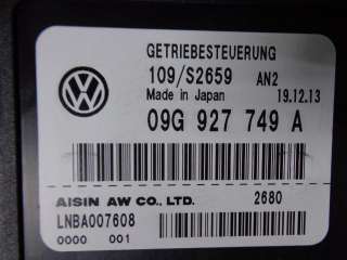 Блок управления КПП Volkswagen Jetta 6 2014г. 09G927749A - Фото 3