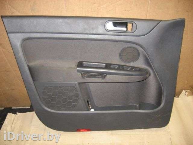 Обшивка двери передней левой (дверная карта) Volkswagen Golf PLUS 1 2008г.  - Фото 1