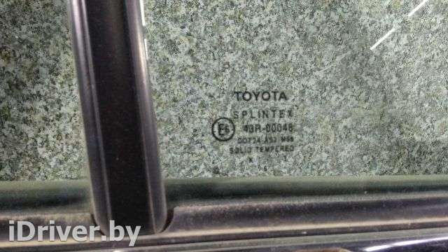 Стекло двери задней правой Toyota Avensis 2 2006г.  - Фото 1