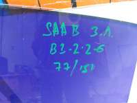 Стекло двери задней левой Saab 9-3 2  12804487 - Фото 2
