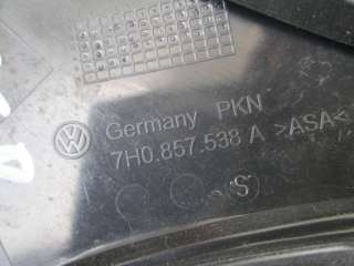 Накладка (молдинг) переднего правого крыла Volkswagen Transporter T5 2008г. 7H0857538A - Фото 2
