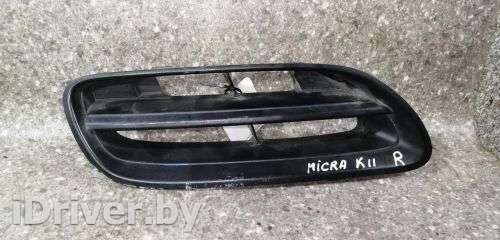 решетка радиатора Nissan Micra K11 2001г.  - Фото 1
