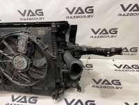 Двигатель вентилятора радиатора Volkswagen Touareg 1 2005г. 7L0121203F,7L0959455D,7L0959455C,7L6121253B - Фото 6