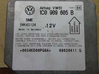 1C0909605B Блок управления подушек безопасности Volkswagen Passat B5 Арт 1409w40630, вид 3