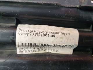Решетка бампера нижняя Toyota Camry XV50 2011г. 5311233120 - Фото 8