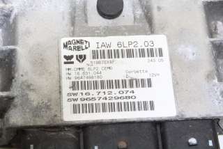 Блок управления двигателем Peugeot 307 2004г. 9657429680, 9647498180 , art5449305 - Фото 2