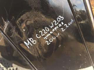 Бампер задний Mercedes C W203 2002г.  - Фото 5
