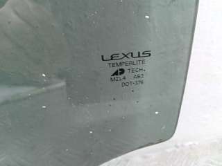Стекло двери задней левой Lexus RX 2 2004г.  - Фото 3