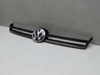 Накладка на решетку радиатора Volkswagen Golf 7 2013г.  - Фото 3