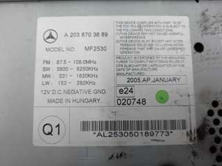 Магнитола Mercedes C W203 2006г. 2038703689 - Фото 5