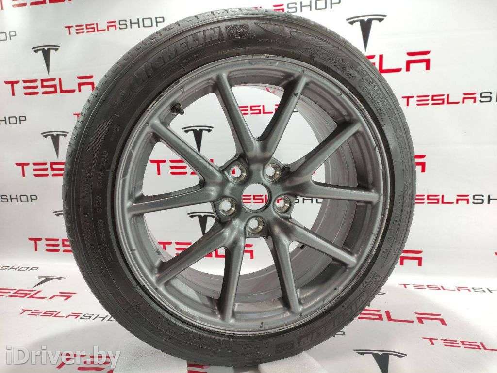 Диск литой R18 к Tesla model 3 123422100C104422100A  - Фото 1