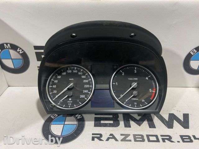 Щиток приборов (приборная панель) BMW 3 E90/E91/E92/E93 2009г. 62109187060, 9187060 - Фото 1