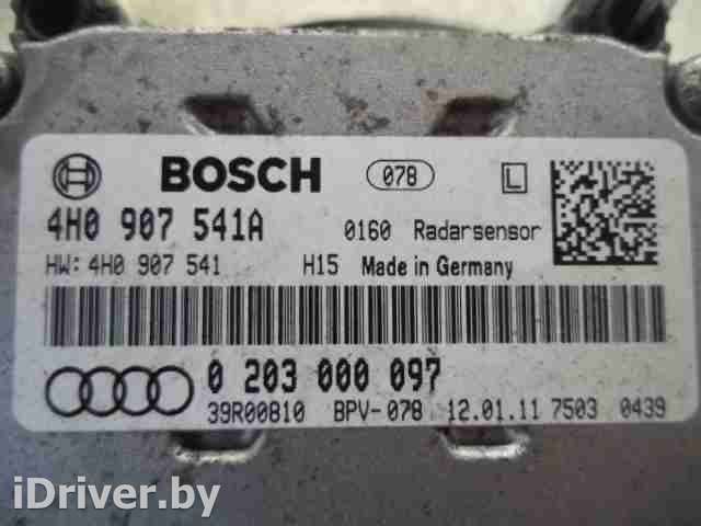 Датчик удара Audi A8 D4 (S8) 2011г. 4H0907541A, - Фото 1