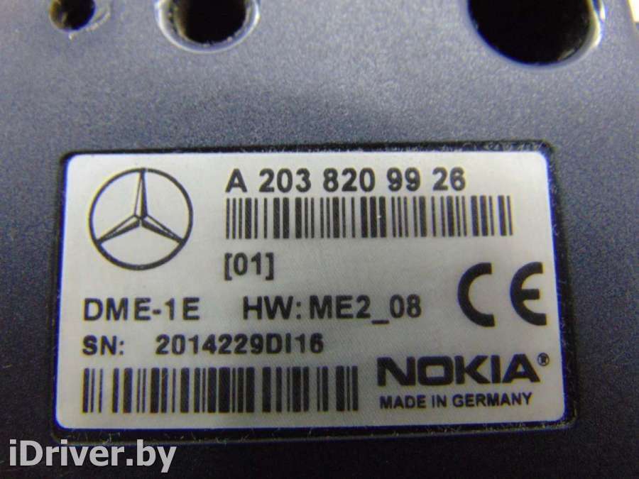 Блок управления телефоном Mercedes ML W163 2000г. A2038209926  - Фото 3